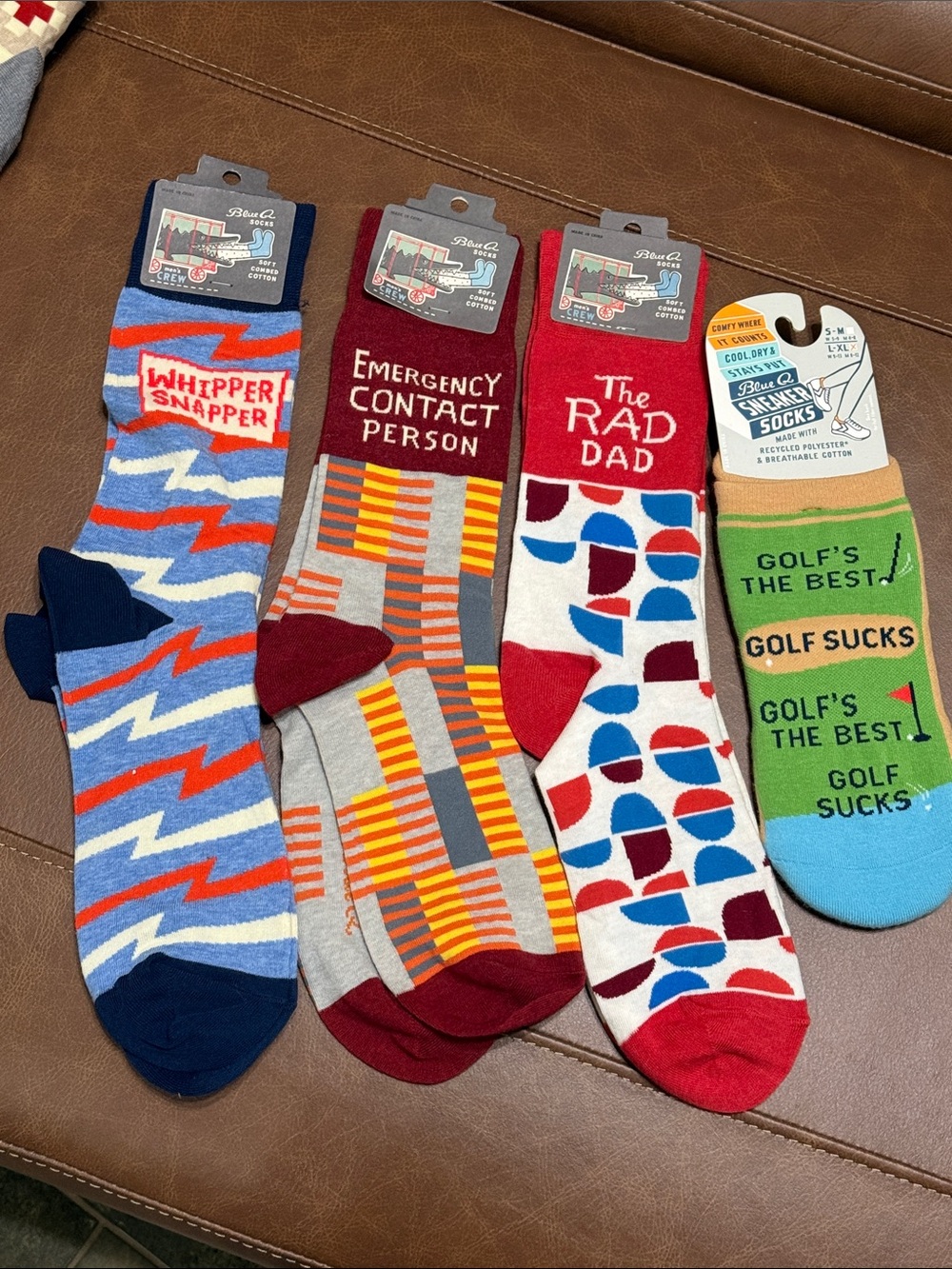 Blue Q Crew Socks Pick A Pair